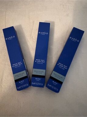 Eyeko Rock Out & Lash Out Mascara in Deep Navy Packaging 3 in deal